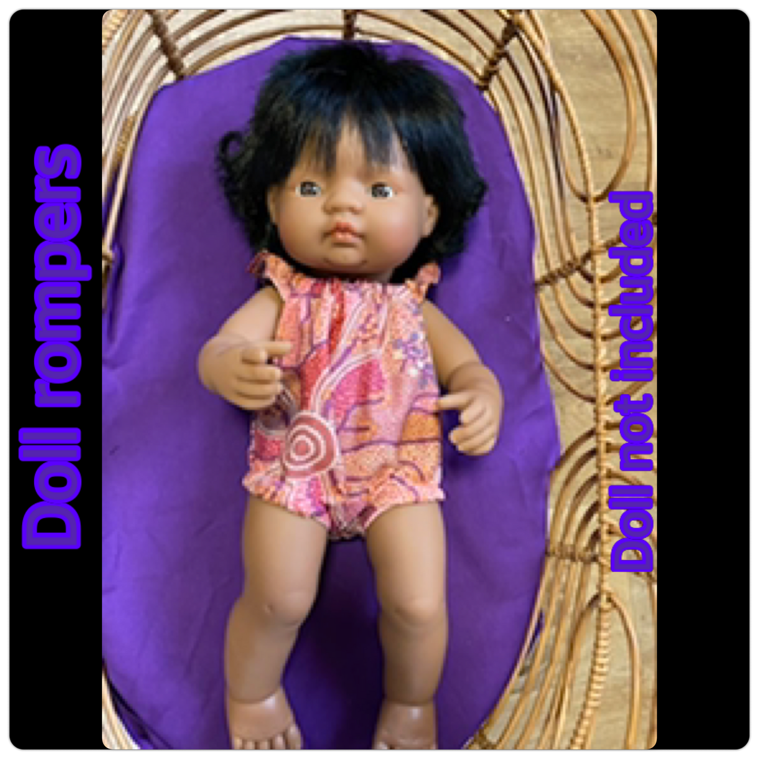 Doll Romper (doll not included)