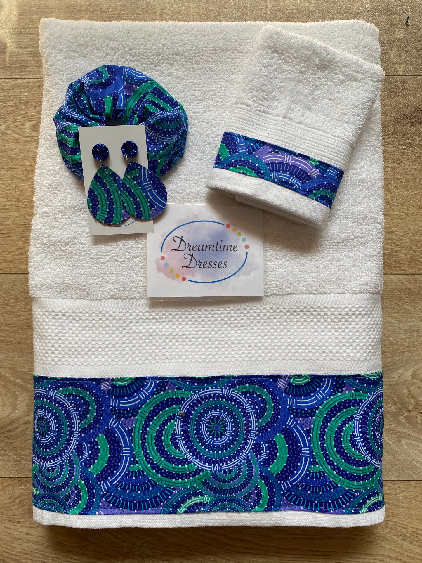 Gift  Pack 2 Fabric code #41 white towel