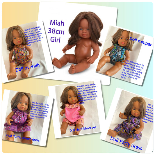 Doll 1- Miah 38cm Girl
