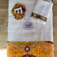 Gift  Pack 2 Fabric code #16 white towel