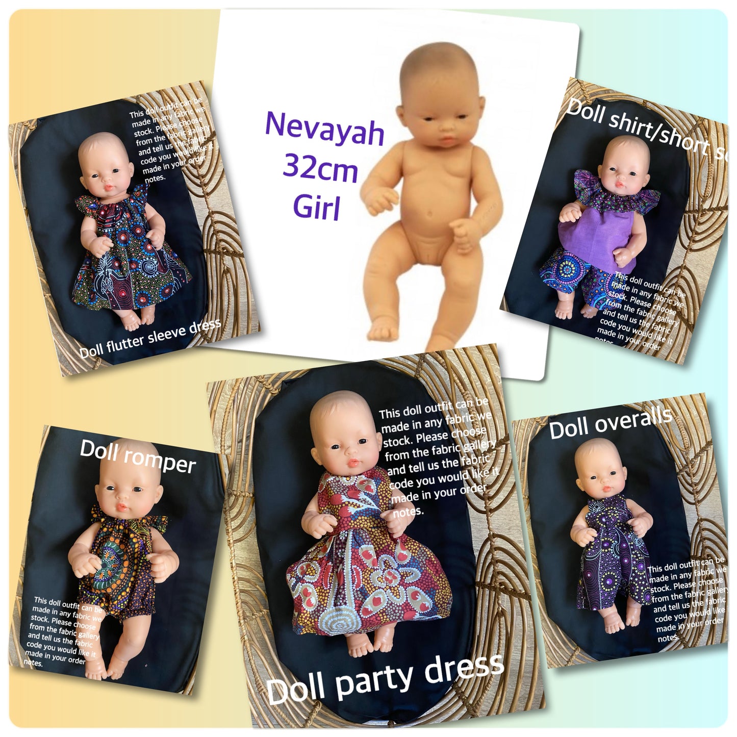 Doll G - Nevayah 32cm  Girl