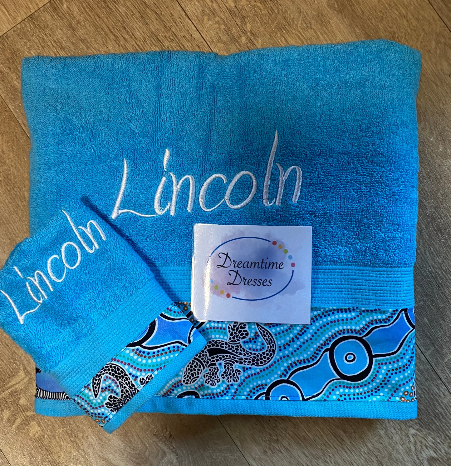 Gift  PACK 1  Fabric code #64Light Blue towel