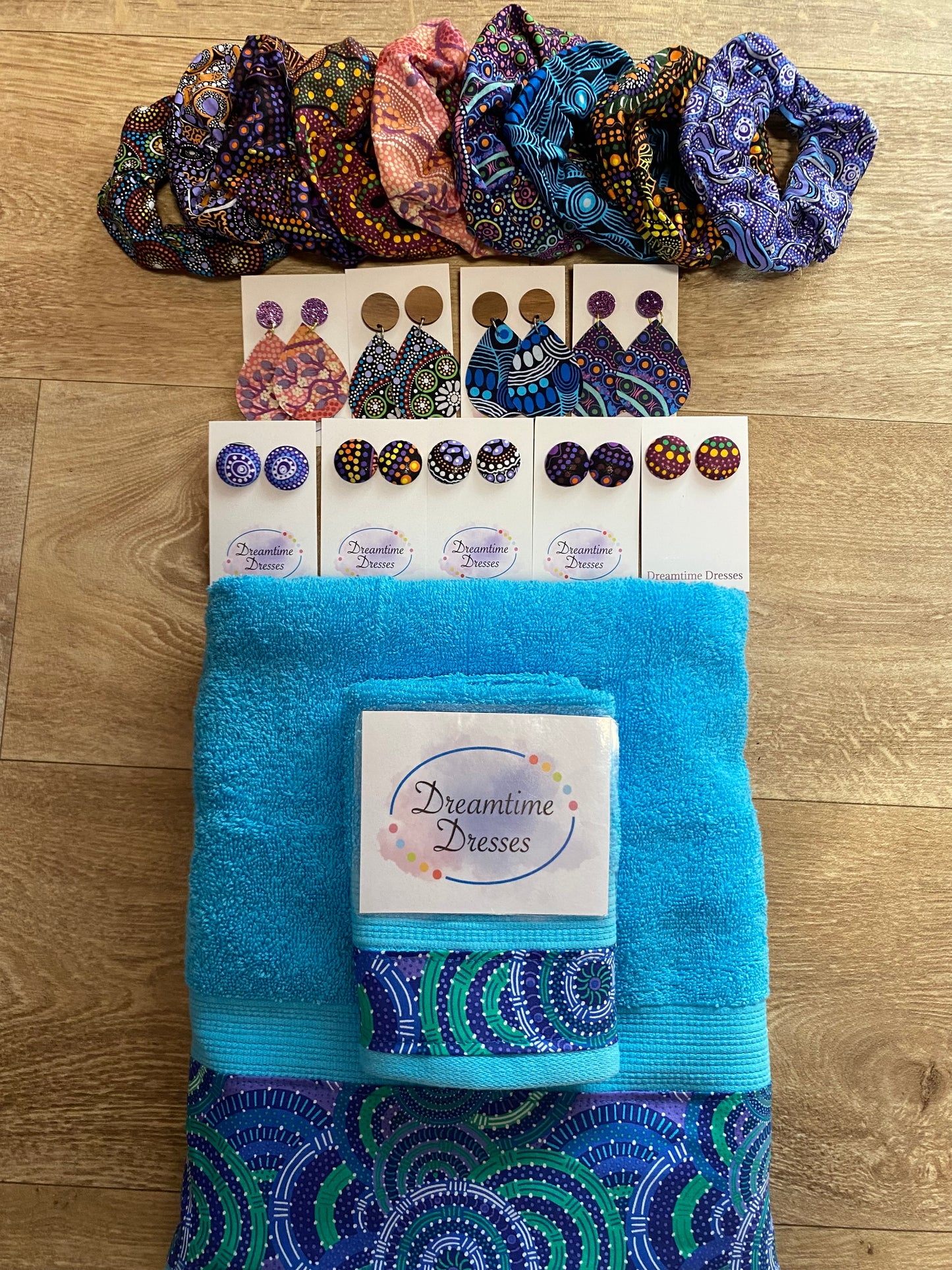 Gift  Pack 3. Fabric code #41  Light blue towel