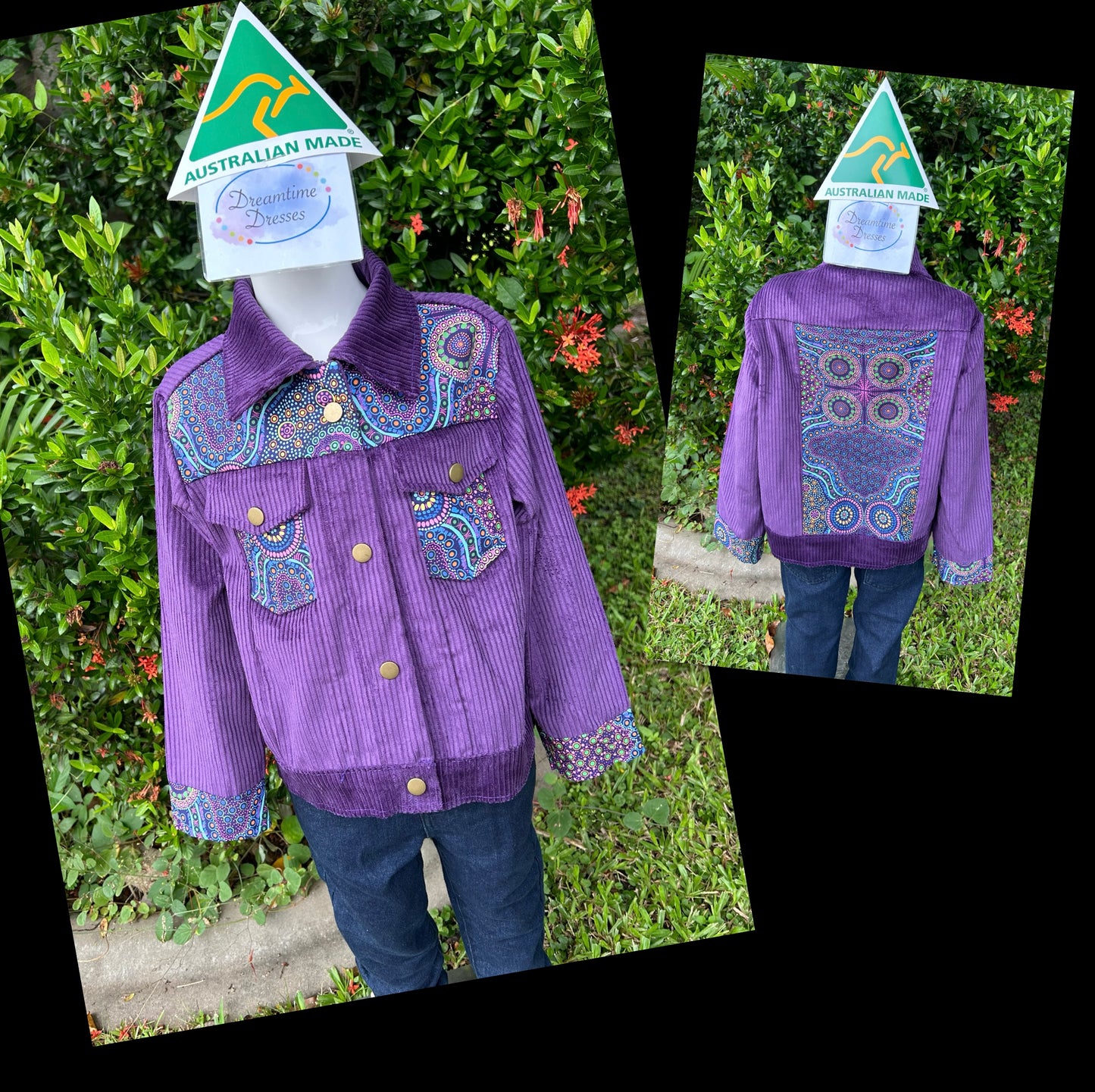 Jackets fabric code #05 purple