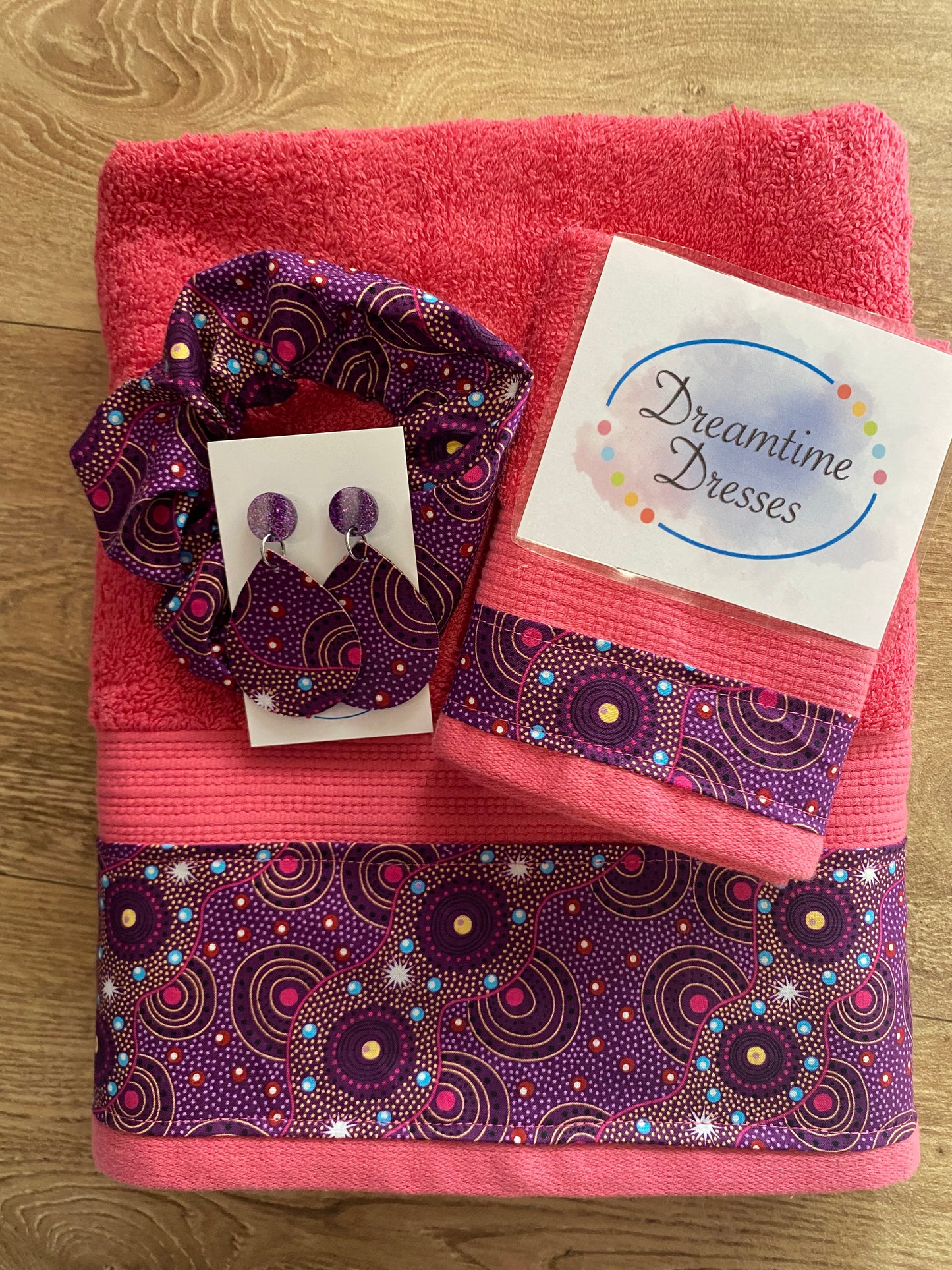 Gift Pack 2 Fabric code #38 Pink towel